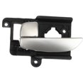thumbnail image 1 of Interior Door Handle Compatible with 2007-2010 Hyundai Elantra Front or Rear, Driver Side Silver lever With silver lever, 1 of 3