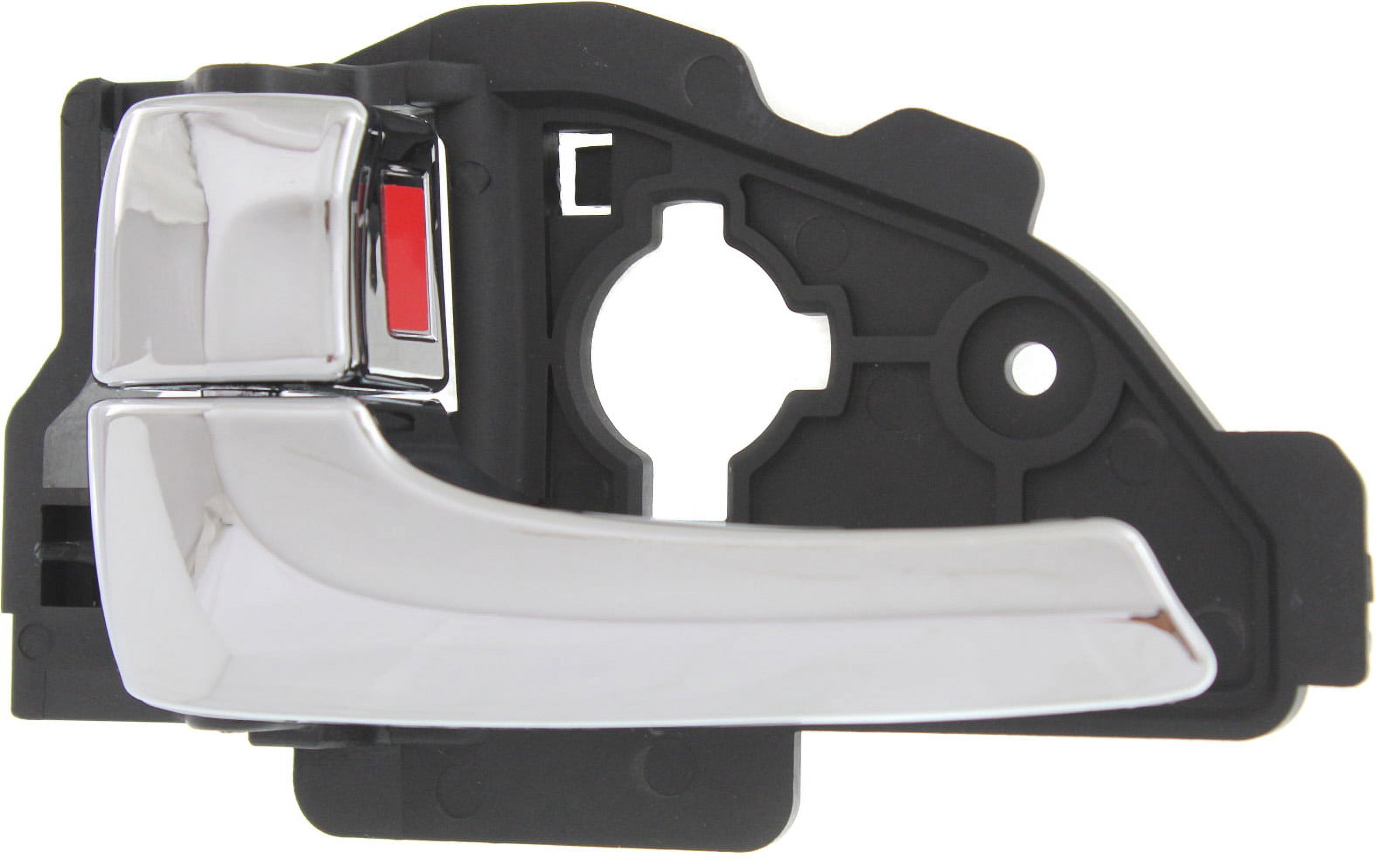 Interior Door Handle Compatible with 2010-2015 Hyundai Tucson Front or Rear, Left Driver Chrome