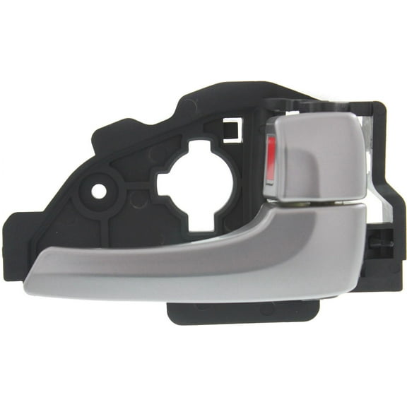 Interior Door Handle Compatible with 2010-2015 Hyundai Tucson Front or Rear, Passenger Side Painted Silver