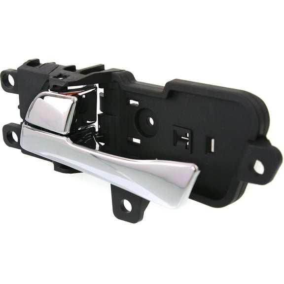 Interior Door Handle Compatible with 2011-2015 Hyundai Sonata Front or Rear, Driver Side Chrome