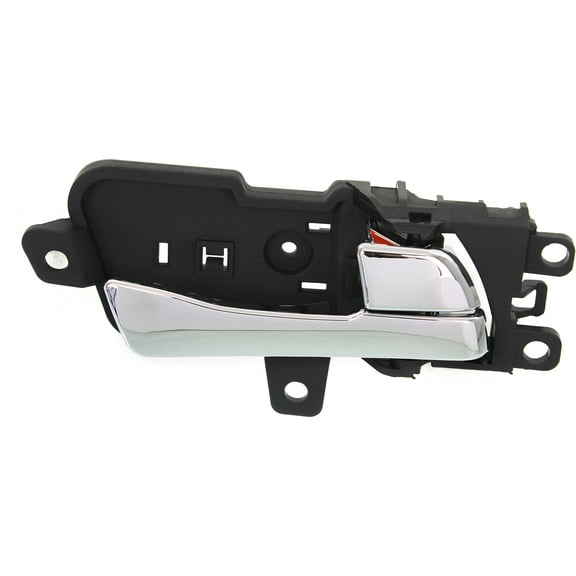Interior Door Handle Compatible with 2011-2015 Hyundai Sonata Front or Rear, Right Passenger Chrome