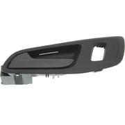 Interior Door Handle Compatible with 2013-2016 Ford Escape Front, Driver Side Textured Black