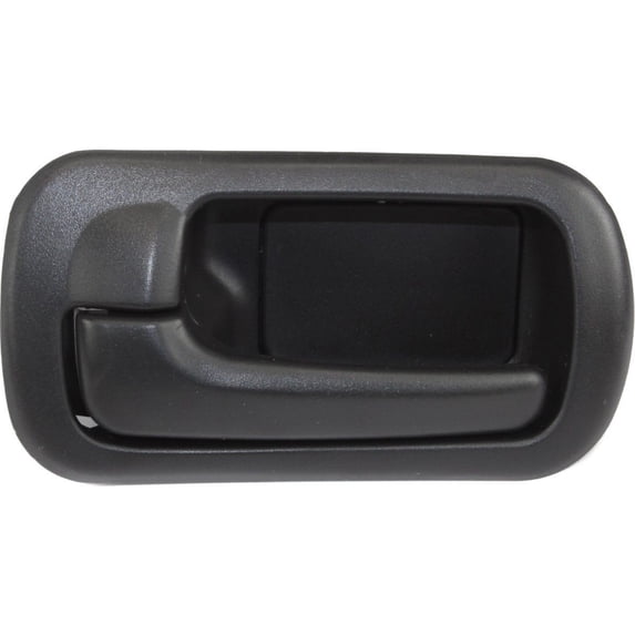 Interior Door Handle For 2001-2005 Honda Civic Rear Driver Sedan Black Plastic