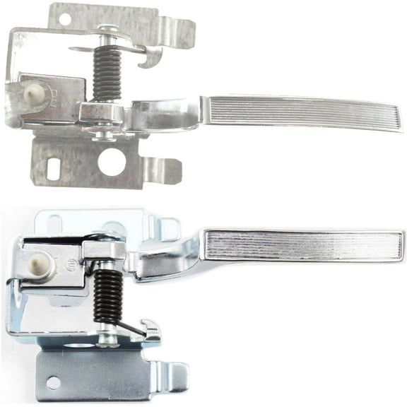 Interior Door Handle For 80-90 Chevrolet Caprice Buick LeSabre 2pcs Chrome