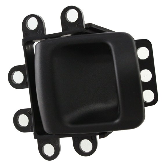 Interior Door Handle - Left Side, Front or Rear Position, Black Finish Without Bezel