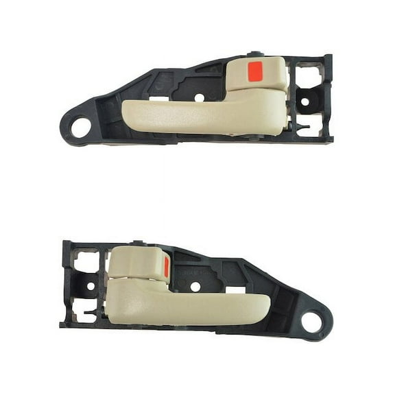 Interior Door Handle Set 2 Piece - Compatible with 1999 - 2003 Toyota Solara 2000 2001 2002