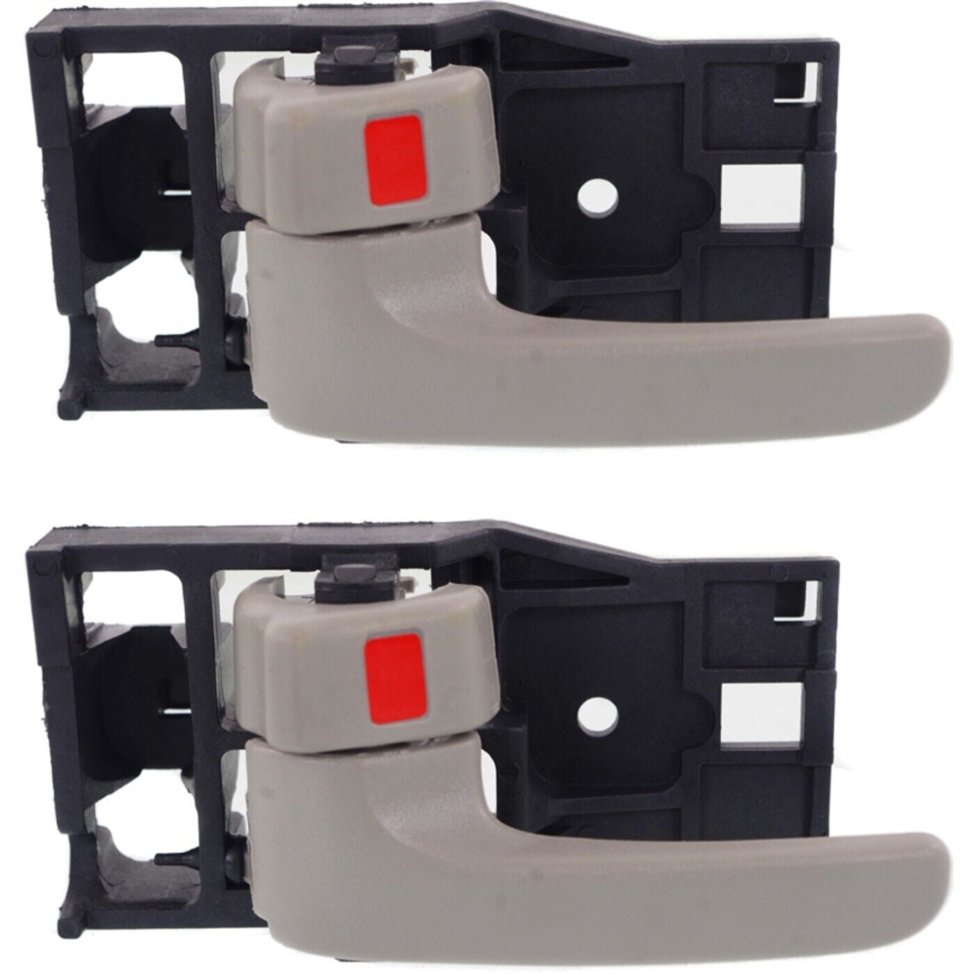 8-Piece Interior Door Handle Set With Trims For Toyota Sequoia & Tundra | Gray