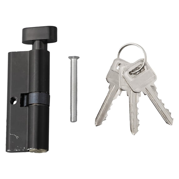 Interior Door Lock Wooden Door Handle Universal Door Lock Cylinder with 3 Keys