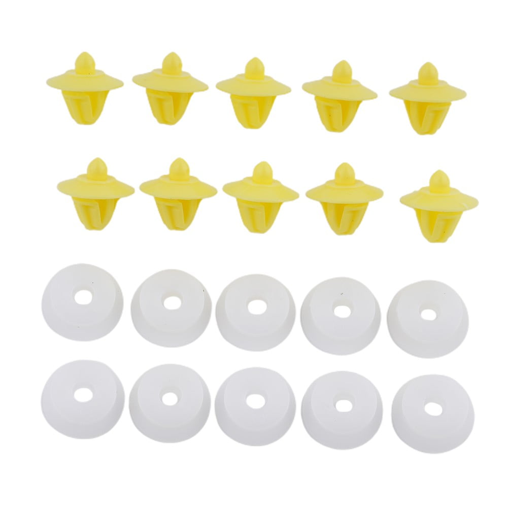 Interior Door Panel Clips for Vauxhall, Renault, Van Models - 10 Pack