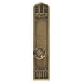 thumbnail image 1 of Interior Door Plate Passage Set  2.75 in. Backset - Highlighted Brass, 1 of 1