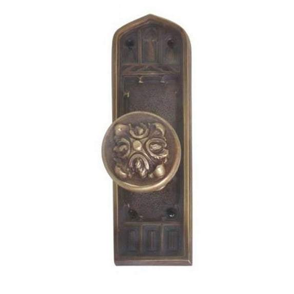 Interior Door Plate Privacy Set 2.75 in. Backset - Satin Nickel
