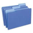 thumbnail image 1 of Universal Interior File Folders 1/3-Cut Legal Stock Blue 100/Box UNV15301, 1 of 2