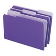 thumbnail image 1 of Interior File Folders Legal Size, 1/3 Cut Tab - VIO, 100/Box, 1 of 6