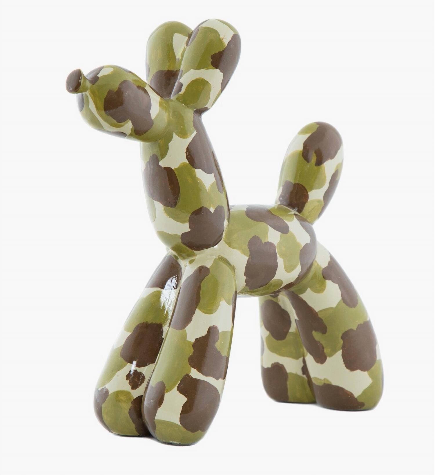 Interior Illusions Camouflage Balloon Dog