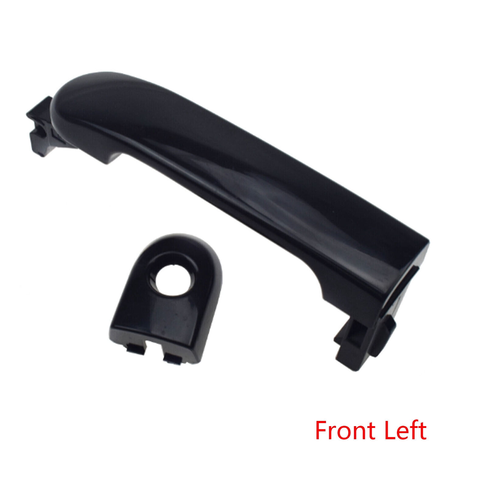 Exterior Door Handle Compatible with 2007-2012 Nissan Versa Front, Driver Side Primed