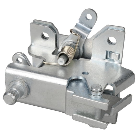 Interior Left Hand Door Opening Control Assembly - Silver Metal Finish - Bolt-on Clips Attachment Type