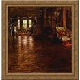 thumbnail image 1 of Interior, Oak Manor 20x20 Gold Ornate Wood Framed Canvas Art by Chase, William Merritt, 1 of 2