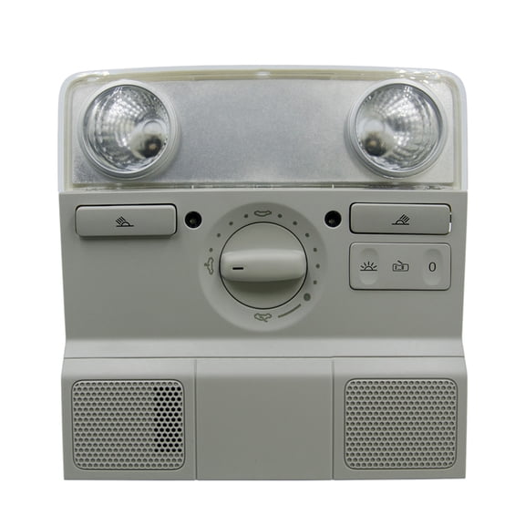 Interior Overhead Sunroof Switch Console Assembly Front Reading Light Lamp Map Dome For VW Jetta MK5 For Passat B6 For Golf 6 For Sagitar For MAGOTAN Replacement 1KD947105AYAH 3KD947133-grey