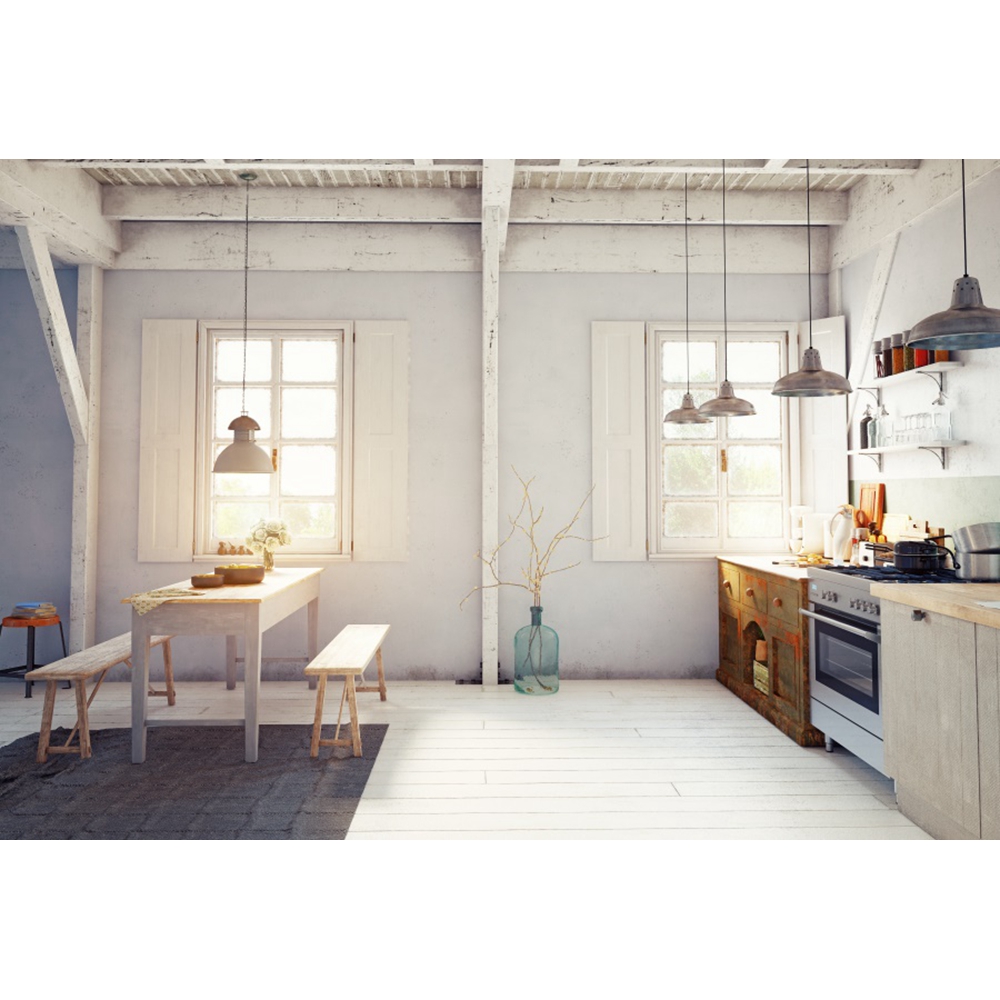 Interior Photography Backdrop Kitchen Restaurant Living Room Bedroom ...