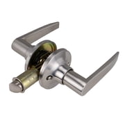Global Link Aluminum RV Lever Passage Lockset, Brushed Satin Nickel
