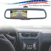 Interior Rear View Mirror, Auto Dimming, Anti-glare, 480 X 272 DPI Resolution, 4.3 TFT-LCD Rotatable Mirror Monitor for Car