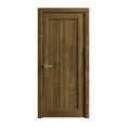 thumbnail image 1 of Interior Solid French Door 28 x 80 inches | Ego 5006 Marble Oak | Single Regular Panel Frame Handle | Bathroom Bedroom Modern Doors, 1 of 5
