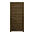 thumbnail image 1 of Interior Solid French Door 32 x 96 inches | Ego 5000 Marble Oak | Single Regular Panel Frame Handle | Bathroom Bedroom Modern Doors, 1 of 5