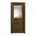 thumbnail image 1 of Interior Solid French Door 36 x 80 inches | Ego 5011 Marble Oak | Single Regular Panel Frame Handle | Bathroom Bedroom Modern Doors, 1 of 5