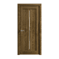 thumbnail image 1 of Interior Solid French Door 42 x 80 inches | Ego 5014 Marble Oak | Single Regular Panel Frame Handle | Bathroom Bedroom Modern Doors, 1 of 5