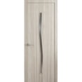 thumbnail image 1 of Interior Solid French Door 42 x 84 in - LUNO 2003 Oak - Single Regular Panel Frame Handle - Bathroom Bedroom Modern Doors, 1 of 5