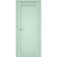 thumbnail image 1 of Interior Solid French Pre-Hung Door | Veregio 7411 Oliva | Single Regular Panel Frame Trims Handle | Bathroom Bedroom Sturdy Doors -42" x 80", 1 of 6