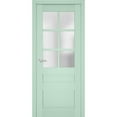 thumbnail image 1 of Interior Solid French Pre-Hung Door Frosted Glass | Veregio 7339 Oliva | Single Regular Panel Frame Trims Handle | Bathroom Bedroom Sturdy Doors -18" x 80", 1 of 6