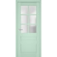 thumbnail image 1 of Interior Solid French Pre-Hung Door Frosted Glass | Veregio 7339 Oliva | Single Regular Panel Frame Trims Handle | Bathroom Bedroom Sturdy Doors -18" x 84", 1 of 6