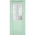 thumbnail image 1 of Interior Solid French Pre-Hung Door Frosted Glass | Veregio 7339 Oliva | Single Regular Panel Frame Trims Handle | Bathroom Bedroom Sturdy Doors -28" x 96", 1 of 6
