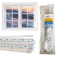 thumbnail image 1 of RuxEco 36" x 60" Plastic Vinyl Sheet, Reusable Weatherproof Window Insulation Kits White, 1 of 10