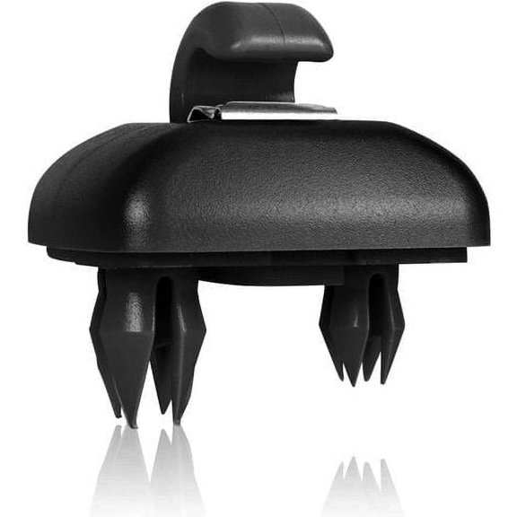 Interior Sun Visor Hook Clip Holder - Beige - Replacement for Audi A1 A3 A4 A5 Q3 Q5 Dark Beige 8E0 857 562
