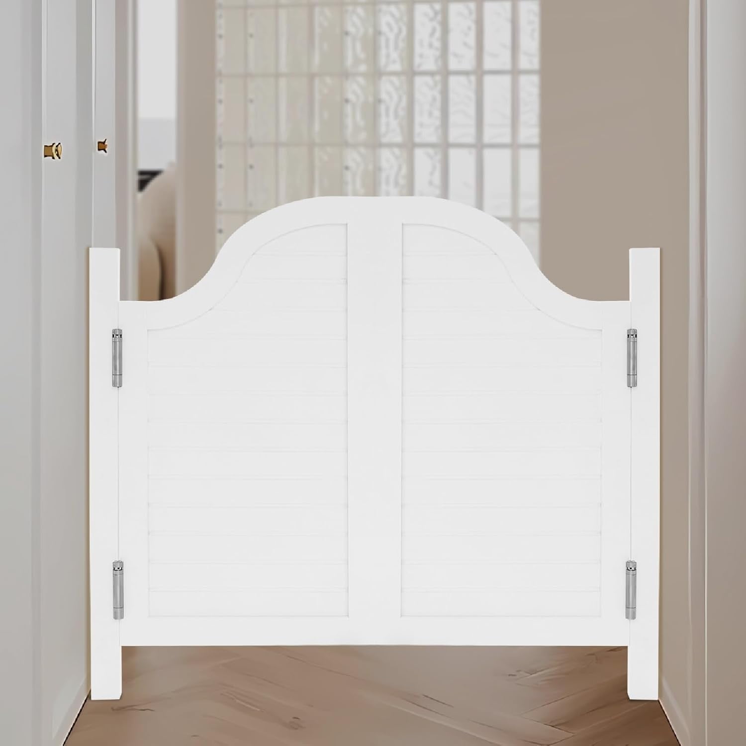 Interior Swinging Doors Saloon Door Wood Cafe Door with Metal Hinges ...