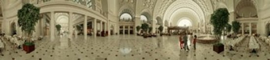 Interior Union Station Washington DC Canvas Art - Panoramic Images (44 x 10)