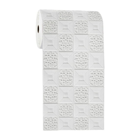 Interior Wall Decor Peel and Stick Wallpaper Brick Wall Panels Foam Waterproof for Dormitory Basement Kitchen