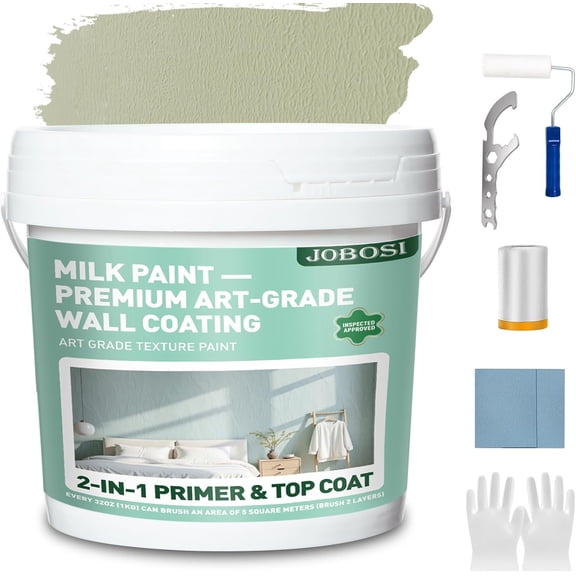 Interior Wall Paint1 Gallon Paint For WallInterior Wall Paint Cyan For Interior And Exterior Use - Weather, Paint For Walls Crack & Peel Resistant, Long-Lasting Finish,House Paint For DIY