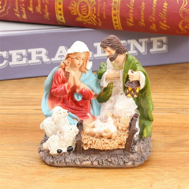 Interior decorating 2024 new Christmas Decoration Scene Figurine Resin