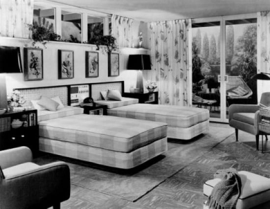 Interior of a bedroom Canvas Art - (24 x 36)