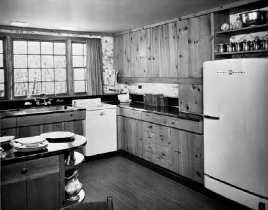 Interior of a kitchen Canvas Art - (18 x 24)