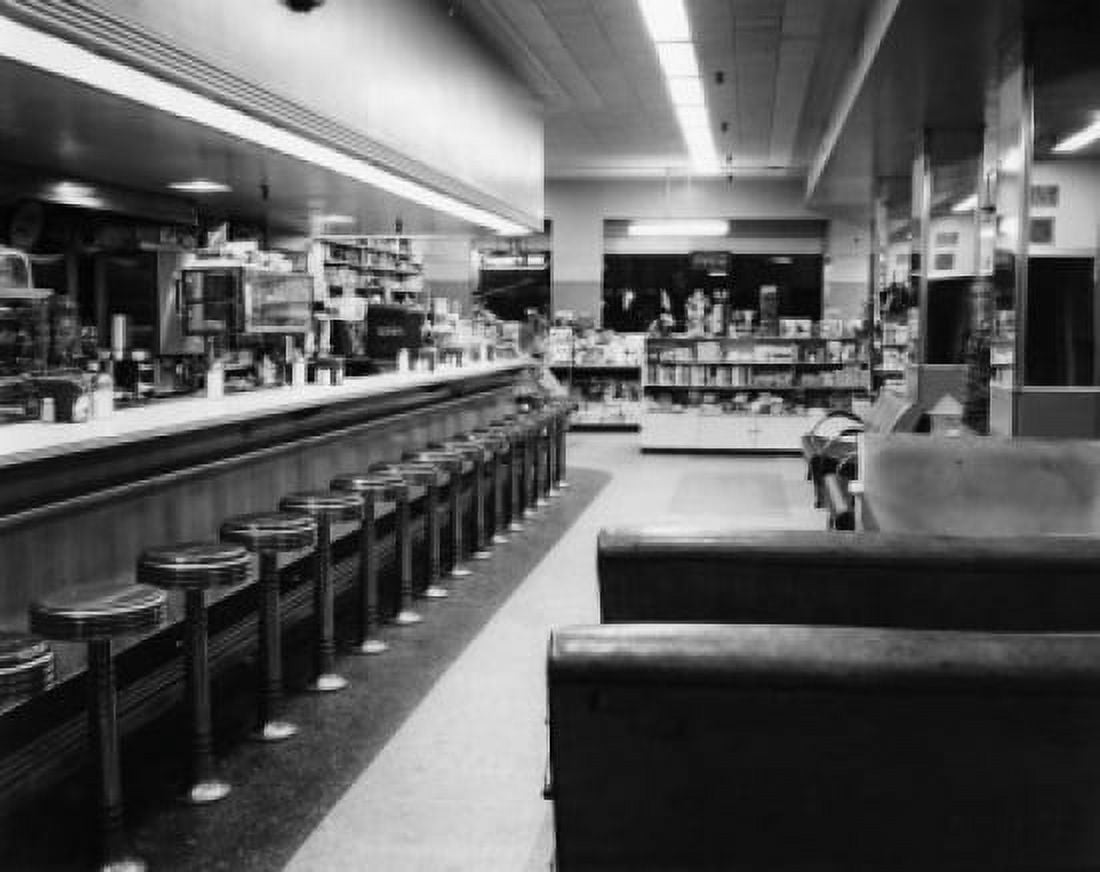 Interior of an empty restaurant Canvas Art - (24 x 36)