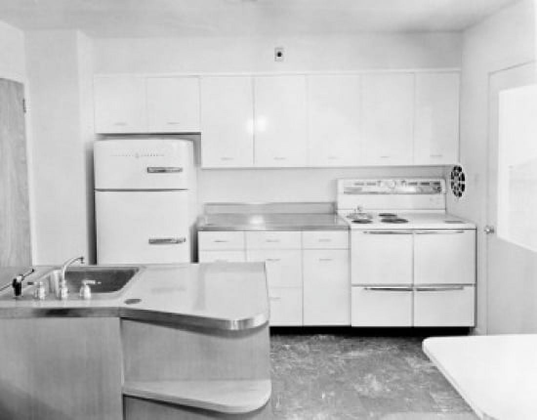 Interior of modern kitchen Canvas Art - (18 x 24)