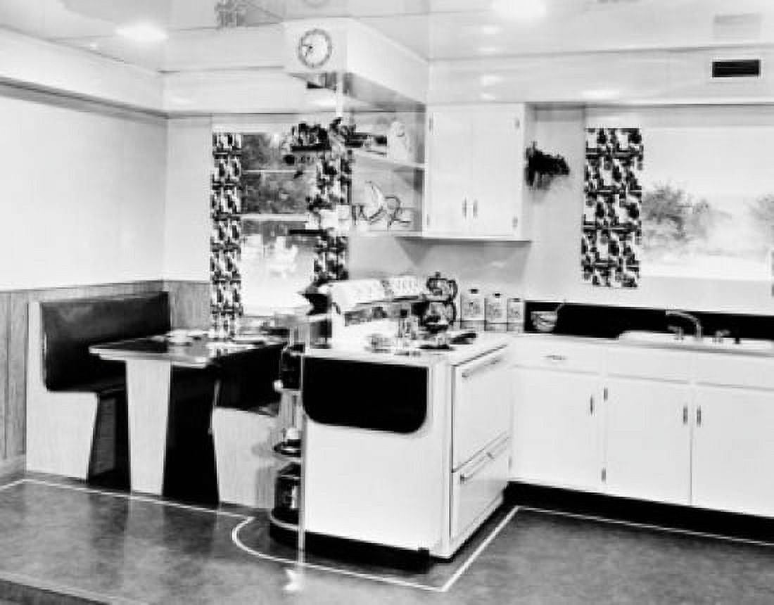 Interior of modern kitchen Canvas Art - (18 x 24)
