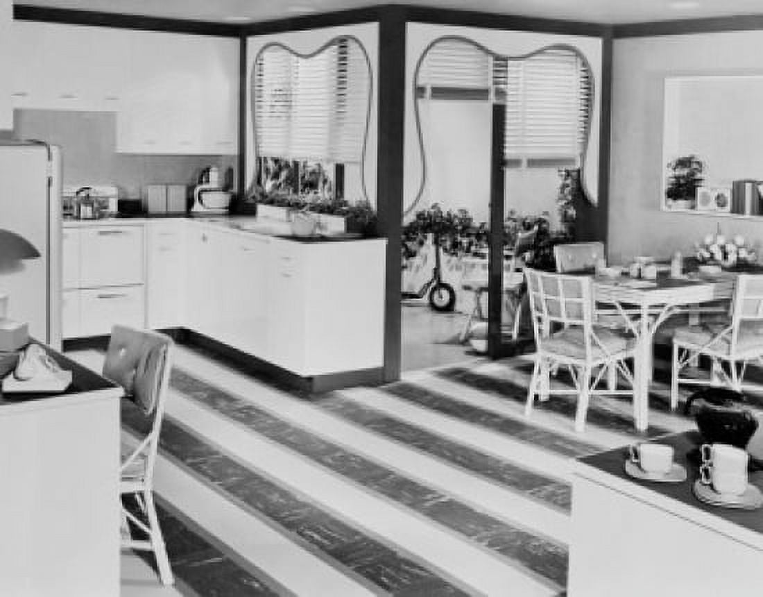 Interior of modern kitchen Canvas Art - (24 x 36)