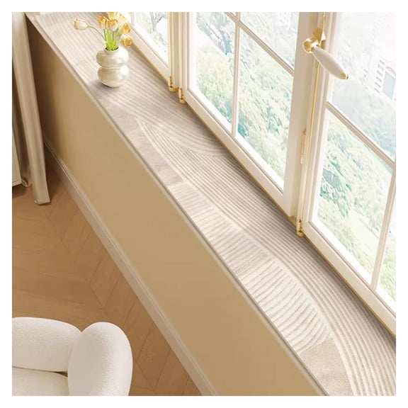 Interior window sill, non-slip window sill cushion, decorative window sill protection for entrance area/kitchen worktop
