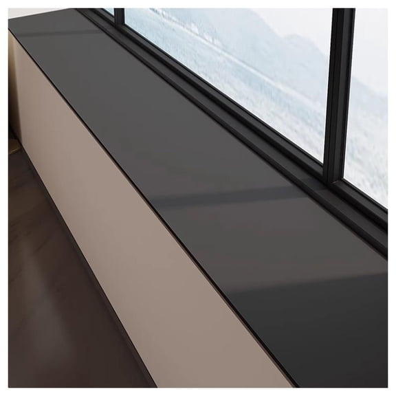 Interior windowsill, silicone leather windowsill protective mat, non-slip balcony window mat as protective decoration for plain kitchen/bay window cushions