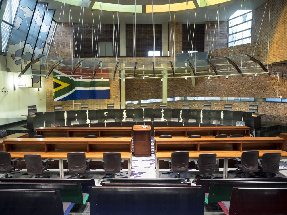 Interiors of Constitutional Court Constitution Hill Johannesburg Gauteng Province South Africa Canvas Art - Panoramic Images (12 x 16)